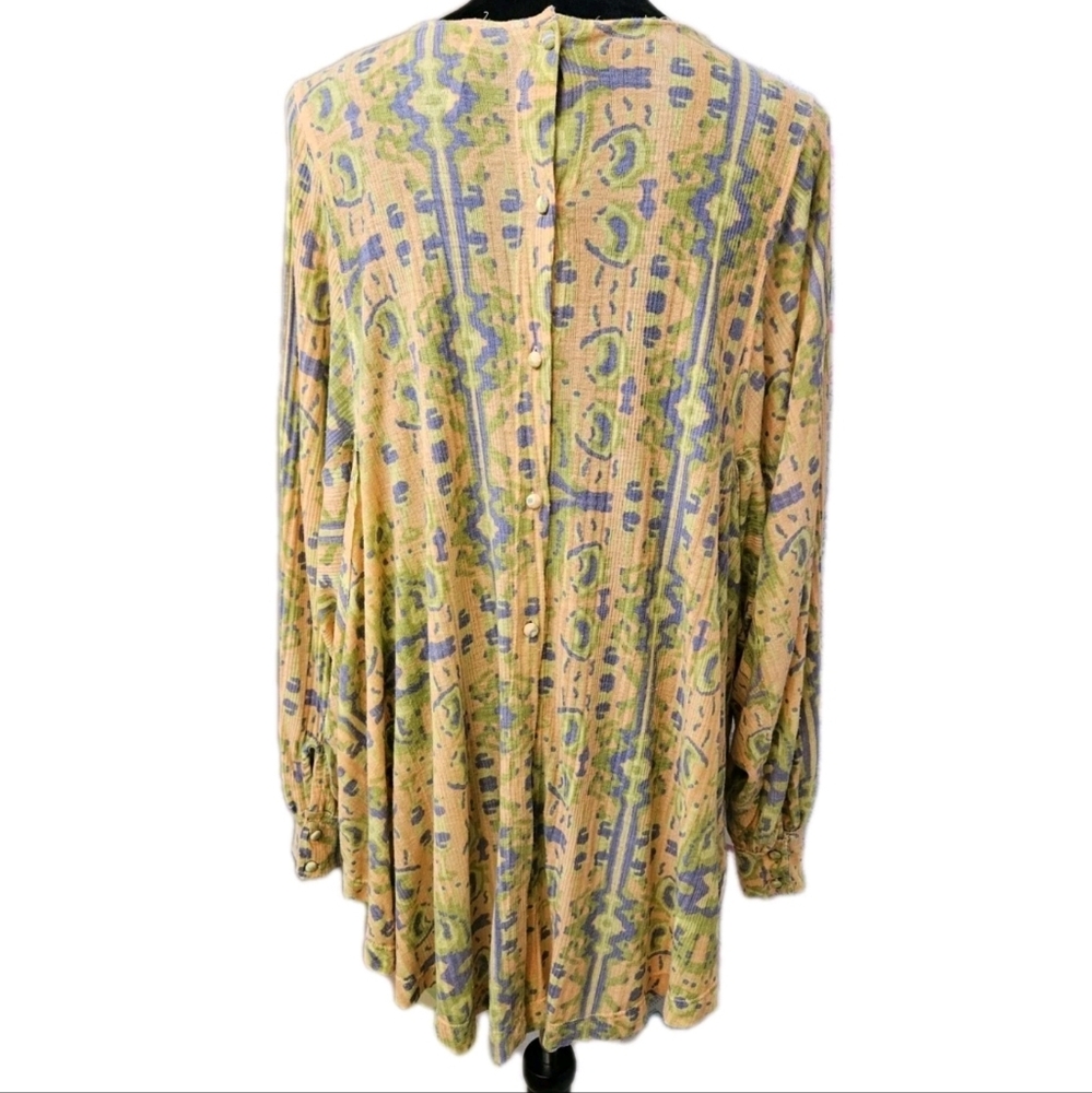 Free People Vibrant Floral Blouse - Picture 6 of 16